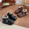 Botas de Encaje Dulces de Cuero para Niñas 2026 Otoño/Invierno Nuevo Estilo Niña Pequeña Elegante Moño Lindas Botas Cortas Botas Martin