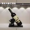 Adornos Creativos de Elefante para Botellero Adornos para Sala de Estar Gabinete de Vino Aparador Vitrina de Lujo Ligero Decoraciones Simples en Blanco y Negro