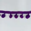 Lentejuela de bola de lana de color spot DIY ropa falda ángulo recto bola de algodón pequeña 0.8-1 cm lentejuela de bola de lana bola recta pequeña