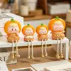 Muñeca colgante naranja al por mayor decoración del hogar adorno para bonsái decoración de entrada de dormitorio regalo creativo de cumpleaños para niños