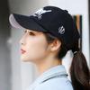 Gorra de béisbol bordada tridimensional de moda de estilo coreano para mujer, gorra de sol informal de primavera y otoño para hombre, gorra de béisbol de moda para todos los partidos