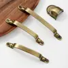 Manija de color bronce latón antiguo estilo americano, tirador de cajón, tirador de puerta de gabinete, puerta de gabinete, herrajes para muebles