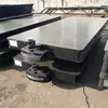 Camión plataforma de minería para remolque en túneles subterráneos, camión plataforma montado sobre rieles para transportar materiales y equipos de vía