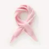Bufanda Triángulo Versátil de Punto Pequeño, Bloques de Color, Otoño e Invierno, Nueva, Cálida para el Cuello