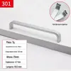 Puxador de Porta de Armário Moderno Minimalista Liga de Alumínio Oca Puxador de Gaveta de Guarda-Roupa Acessórios de Ferragens para Móveis de Sapateira Puxador de Porta