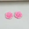 Popular Transfronterizo Colorido Resina Flor Rosa Accesorios Hecho a Mano DIY Accesorios Decoración Teléfono Móvil Venta al por Mayor