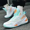 Tênis de basquete transfronteiriço novos Sapatos masculinos 2024 Verão ao ar livre Tênis prático Tênis de corrida respirável para homens e adolescentes