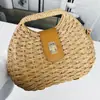 Nueva bolsa versátil de hombro único tejida con cuerda de papel transfronteriza, bolso cruzado de gran capacidad estilo japonés para mujer, bolso de playa para vacaciones junto al mar