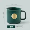 Taza de cerámica con patrón de LOGOTIPO personalizado, promoción empresarial, regalo personalizado, taza publicitaria, taza creativa para té con leche y café