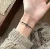 Pulseira Quadrada de Zircônia Super Brilhante, Simples, Fashion, Elegante, Estilo de Nicho, Pulseira Versátil, Luxo Leve, Sensação de Alta Qualidade, Joia Feminina