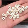 Liquidação de Contas Antigas Estilo Xizang com Osso de Camelo e Osso de Boi Incrustados, Contas Soltas para Artesanato DIY, Contas de Oração Budistas e Acessórios de Joias
