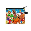 Scooby-Doo Bolsa Pequena Infantil Grande Porta-Moedas Bolsa de Armazenamento Estudante Porta-Cartões Bolsa de Pendurar Atacado Bolsa de Poliéster Venda Quente