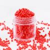 Cuentas de arroz de vidrio perforado de 2 mm de alta calidad, cuentas sueltas, material hecho a mano, accesorios para collar de cuentas