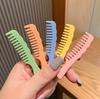 Tiktok mesmo estilo pente grampo de cabelo menina coração bonito doce cor franja clipe bico de pato rede vermelho cabelo jóias