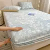 2026 Nuevo Estilo Fresco Floral en Relieve Espeso Sábana de Leche Terciopelo Impresa Tridimensional