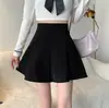 Saia Preta Feminina Outono Nova Saia de Cintura Alta Feminina Design para Meninas Fortinhas Senso de Design Nicho Saia Pregueada Justa Saia Evasê
