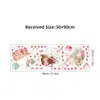 Adesivos de Parede Autoadesivos Pequena Princesa Estilo Menina Bonita Balão de Amor Decoração para Quarto Infantil Jardim de Infância Adesivos BR0232F