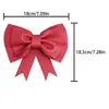 Decoraciones navideñas de EVA de moda con forma de lazo grande, adecuadas para bodas, celebraciones navideñas y lugares de eventos festivos; adornos con forma de lazo