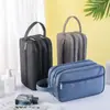 Bolsa de Tocador Húmeda y Seca para Viaje para Hombres, Bolsa de Viaje, Bolso de Mano, Elegante, Duradera, Bolsa de Cosméticos de Gran Capacidad, Informal