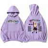 Sudadera del Tour Grande Rojo y Morado de Avril Lavigne 2025 Suéter Suave de Invierno para Hombre/Mujer Sudader