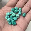 Pó de Concha Lírio-do-Vale Prensado Contas Espaçadoras Tridimensionais para Pulseira com Design de Furo Passante Esculpido Acessórios para Pulseira Colar DIY Contas Venda por Atacado