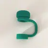 Estoque Pronto do Fabricante 8-10mm Copo de Gelo Stanley Tampa de Silicone com Canudo Stanley Tampa contra Poeira Copo para Carro Canudo