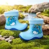 Botas de lluvia para niños nuevas dibujos animados lindas niños bebé botas de lluvia niñas estudiantes niños pequeño zapatos de agua impermeables zapatos de goma