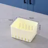 Almacenamiento de Grado Alimenticio para el Hogar Portátil Casero Prensa de Tofu Plástico Utensilios de Cocina Caja Molde para Tofu