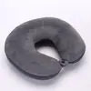 Almohada de Espuma con Partículas en Forma de U Transfronteriza, Almohada para el Cuello, Almohada para la Siesta, Almohada para Acostarse, Almohada de Viaje para el Cuello, Almohada Cervical, Una Pieza Dropshipping