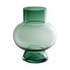 Vaso de Vidro Criativo Simples Abóbora Verde Barriga Redonda Geométrico Tridimensional Enfeites Decorativos para Mesa de Jantar em Casa Vaso de Barriga Grande