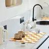 Tapete de drenaje para encimera de cocina, tapete aislante de calor para barra de café, tapete absorbente de tierra de diatomeas para fregadero, mantel individual resistente a las manchas, Amazon