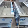 Pia de Lavar de Aço Inoxidável Comercial Montada na Parede Pia para Cantina Escolar e Jardim de Infância Pia de Lavar Tanque Único