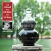 Botella de Calabaza de Vidrio Personalizada Transfronteriza de Amazon 500ml Botella Creativa Retro para Vino de Frutas con Cuerda Botella Dispensadora de Bebidas