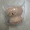 Cepillo Facial Pequeño de Pulpo Limpiador de Gelatina de Silicona Cepillo Masajeador de Limpieza Manual Cepillo para Baño con Champú para Bebé Poros