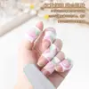 Venda Protectora para Dedos Estilo Japonés, Tejido No Tejido Elástico Autoadhesivo Transpirable, Tira Anti-Rozaduras, Guantes Protectores para Microdermoabrasión, Herramienta Estándar para Manicuristas