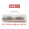 Caja de almacenamiento de tres capas multifuncional directa de fábrica caja transparente portátil para estudiantes caja de almacenamiento de plástico para pintura artística caja de herramientas de almacenamiento de plástico