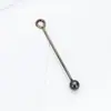 Colgante de Colgante de Poste de Cuentas DIY Pendientes Joyería Cono Metálico Multicolor Poste de Cuentas en stock Mayoreo