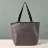Bolsas de Palha Prontas, Sacolas Tote para Embalagem, Bolsas Ecológicas de Alta Qualidade, Simples e Estilosas, Estilo Ins, para Lojas de Roupas, com Impressão de Logo e Opções Personalizáveis
