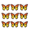 Adesivos de Parede Borboleta Simulada 7cm Borboleta Monarca de Halloween Decoração de Casa de Jardinagem Acessórios de Adereço de Cabeça Estéreo 3D