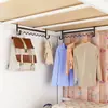 Cosa Buena para Dormitorio Perchero de Ropa de Mesita de Noche Gancho para Ropa Artefacto Gancho de Almacenamiento de Ropa y Sombrero en la Cama Perchero Colgante para Litera
