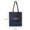 Bolso de Mezclilla Personalizado, Nueva Moda, Retro, Bolso de Mano Simple, Bolso de Hombro Casual Literario y Artístico para Estudiante Universitario Ropa de Trabajo, Personalizado