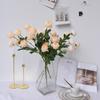 Flor Artificial Peônia Oceânica flor de seda decoração criativa para sala de estar decoração de casa vaso pequeno de planta verde em estoque buquê artificial