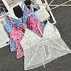 Nuevo Conjunto de Ropa Interior Jacquard Japonés Estilo Girly Malla para Estudiantes Borde de Mosquitero Calzones de Ropa Interior Dulces Sujetador