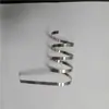 Tornozeleira Elástica em Forma de Cobra com Fio Plano de Aço Manganês e Tira de Aço Inoxidável de Alta Elasticidade