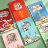 Impresiones de la Ciudad Shanghái Cuaderno de Escultura de Papel 3D Creativo Hueco Cuaderno A5 Tendencia Nacional Diario Cultural y Creativo Cuaderno de Tapa Dura