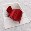 Pinzas para el cabello de moda y sencillas disponibles en varios colores, Venta directa de fábrica, Soporta venta al por mayor mixta, Peine y Pinzas para el cabello de coleta para peinado