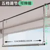 Tendedero plegable y retráctil, barra para colgar ropa de balcón para el hogar, herramienta de secado de edredones elevable de acero inoxidable