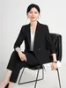 Traje gris traje femenino profesional departamento de ventas funcionario público ropa formal temperamento gerente de hotel delgado gama alta ropa de trabajo