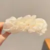 Accesorio para el pelo de coleta alta, pinza de torsión, pinza banana de lunares, pinza de garra, pinza para el pelo de alta gama y exquisita para otoño/invierno para mujer