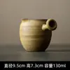 Conjunto de Chá Estilo Japonês Wabi-Sabi com Cerâmica Rústica, Bule da Coleção Huang Xiang Ye, Gaiwan, Xícaras de Chá e Suporte para Bule Liquidação